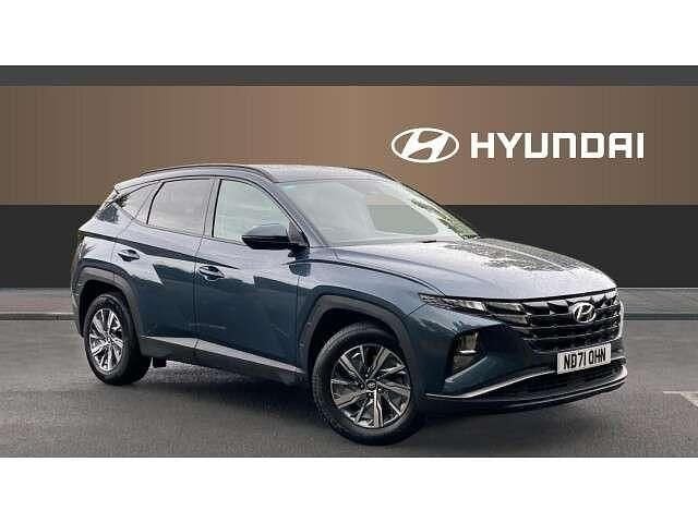 Blue Used 2021 Hyundai Tucson SE SUV | £16,583 (Fair price) - Image 1/4