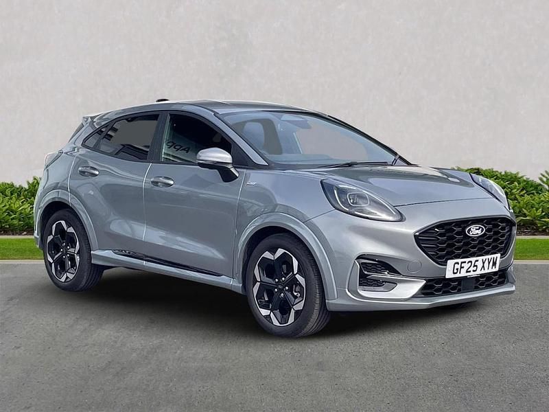 Silver Used 2025 Ford Puma Gen-E ST-Line X Hatchback | £22,999 (A bit pricey) - Image 1/4