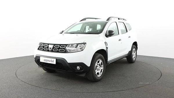 White Used 2021 Dacia Duster Essentiel SUV | £9,495 (Good price) - Image 1/4