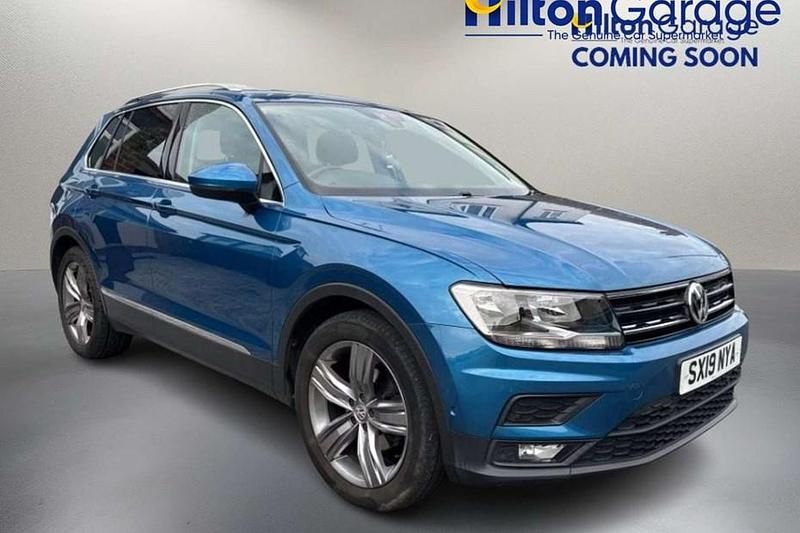 Used VW Tiguan Match 150 HP (110 kW) 2019 Blue SUV