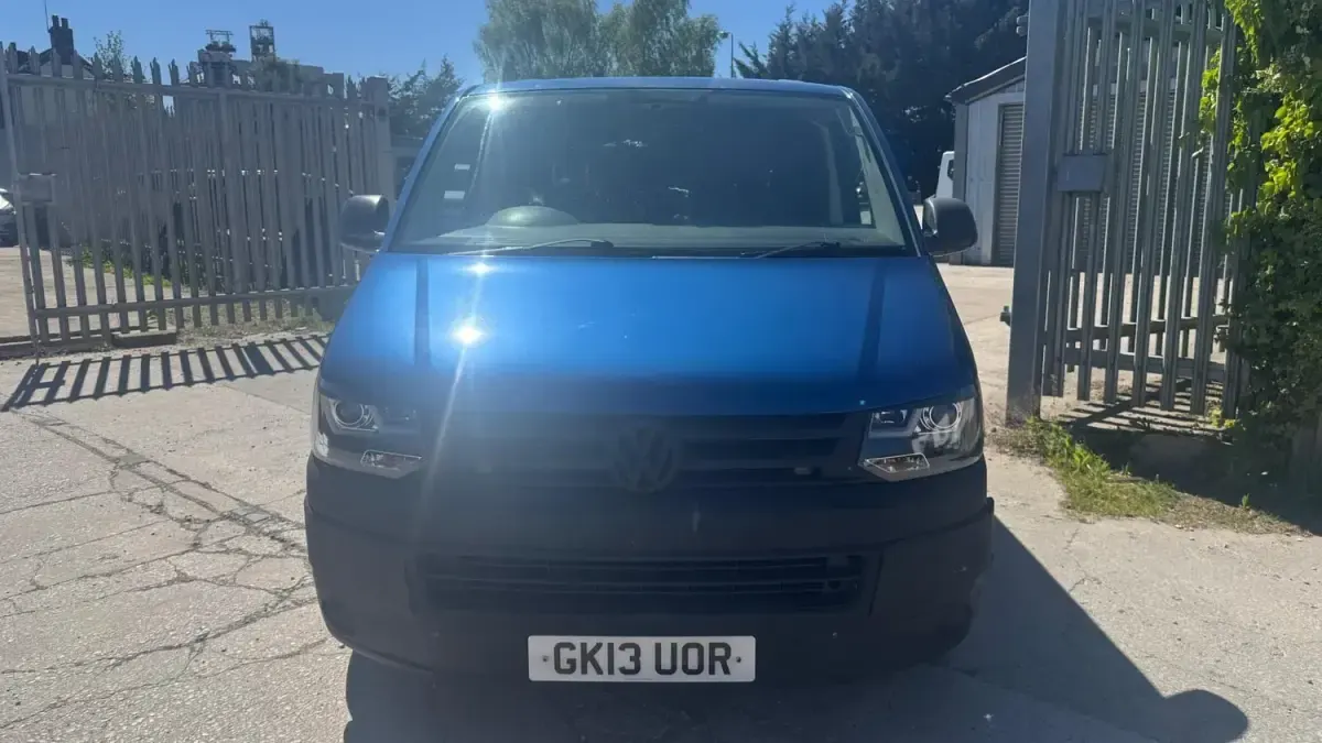 Usado VW Transporter 102 CV (75 kW) 2013 Azul Van