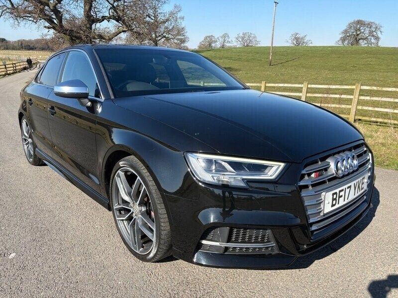 Black Used 2017 Audi S3 Design Sedan | £21,590 (Good price) - Image 1/4