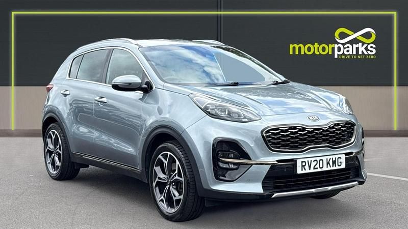 Silver frost metallic Used 2020 Kia Sportage GT-Line SUV | £13,000 (Good price) - Image 1/4