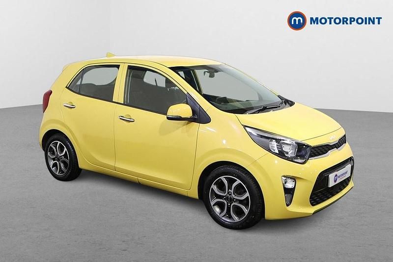 Used Kia Picanto 2021 Yellow Hatchback