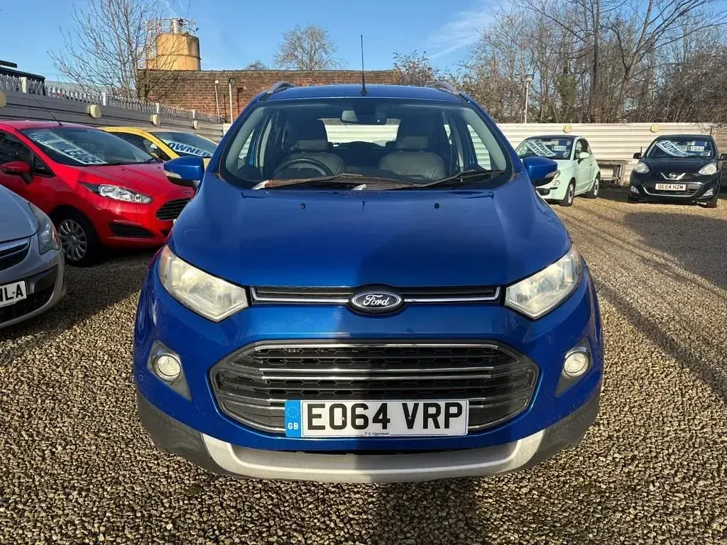 Usado Ford Ecosport Titanium 90 HP (66 kW) 2014 Azul SUV