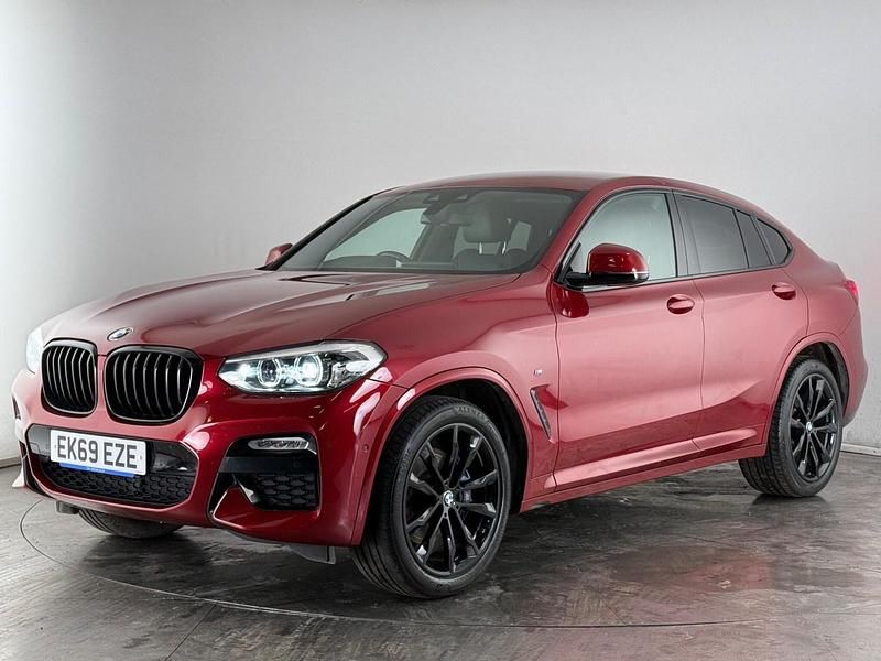Used BMW X4 M Sport 190 HP (139 kW) 2019 Red SUV