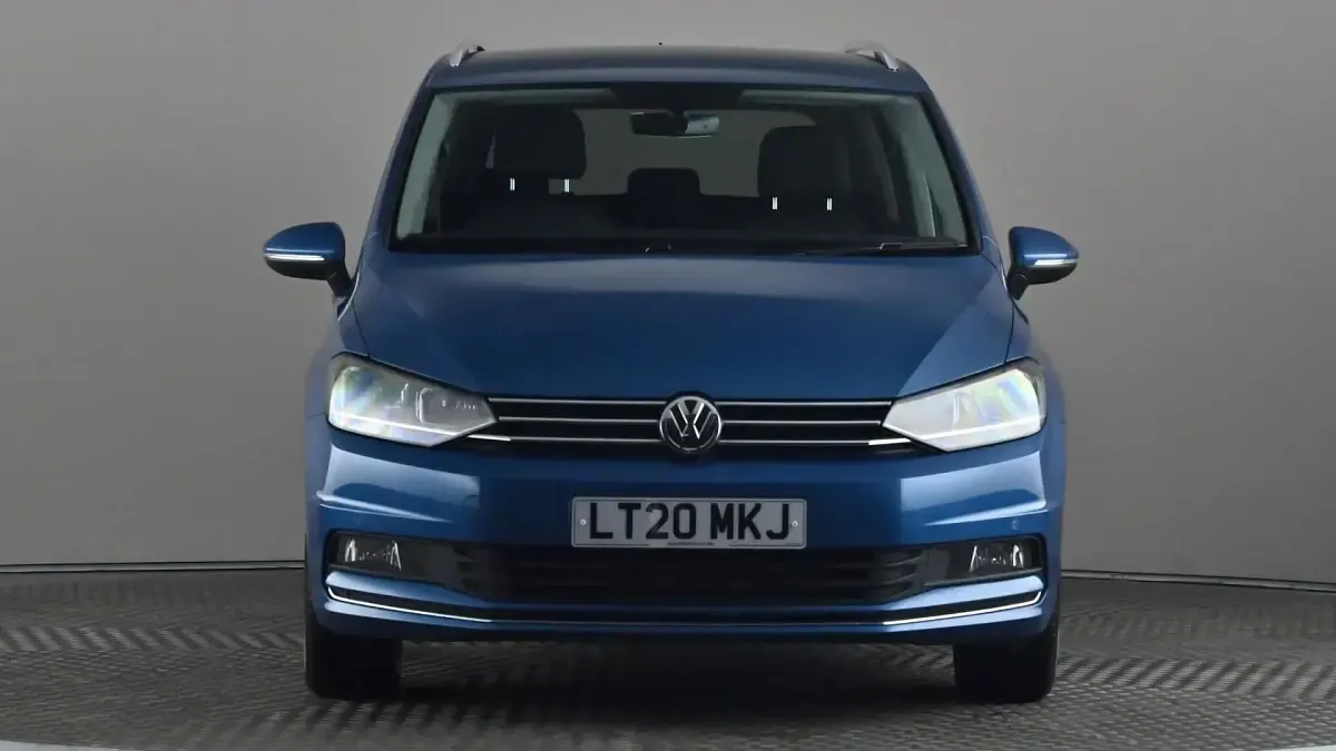Begagnad VW Touran SEL 150 HK (110 kW) 2020 Blå Minibuss