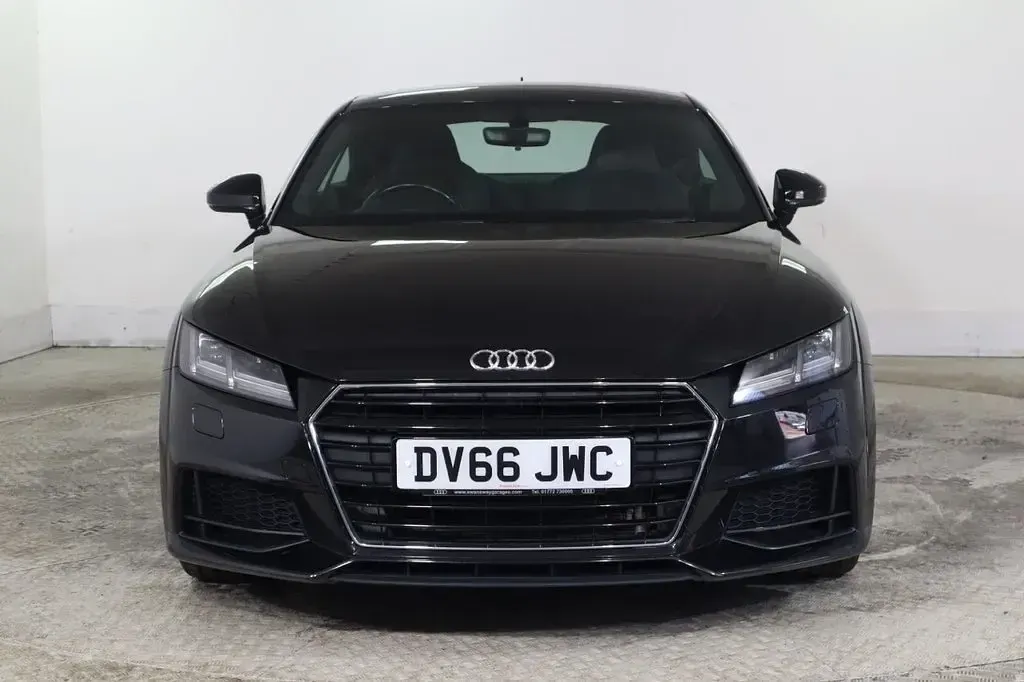 Used Audi TT S-Line 184 HP (135 kW) 2016 Black Coupe