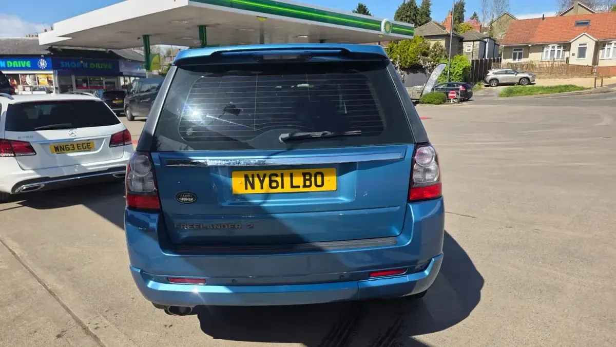 Begagnad Land Rover Freelander 2 2012 Blå SUV