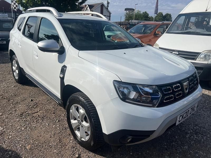 White Used 2020 Dacia Duster Comfort SUV | £8,495 (Good price) - Image 1/4