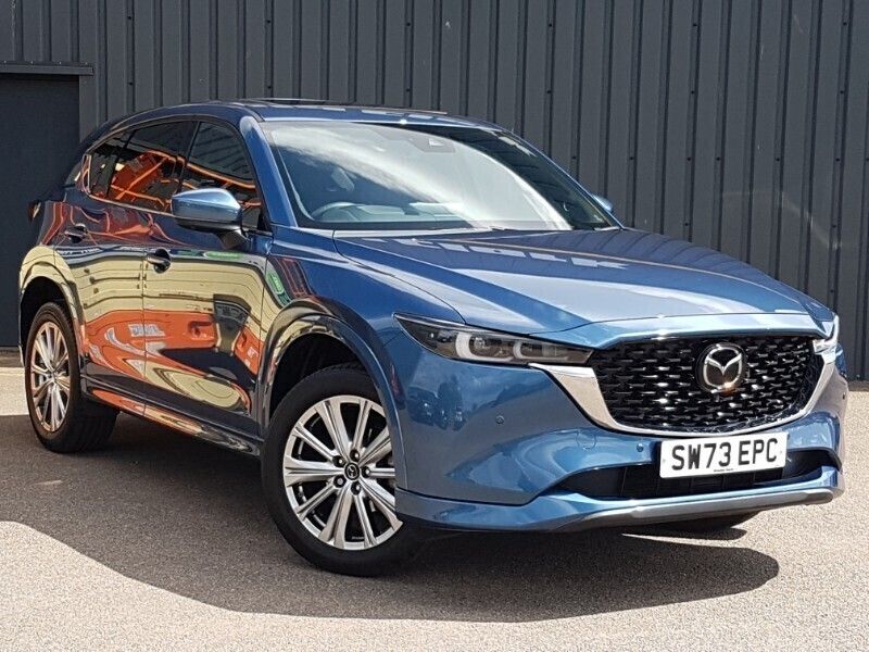 Blue Used 2023 Mazda CX-5 Takumi-Line SUV | £26,998 (Fair price) - Image 1/4