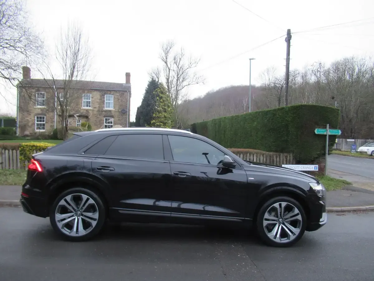 Used Audi Q8 S-Line 286 HP (210 kW) 2020 Black SUV
