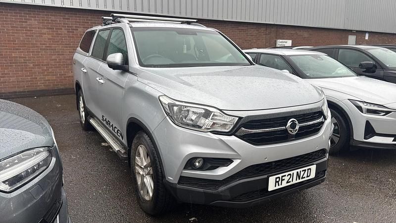 Silver Used 2021 Ssangyong (KGM) Musso Pickup | £19,950 (Fair price) - Image 1/4