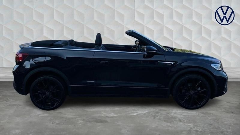 Used VW T-Roc Cabriolet R-line 150 HP (110 kW) 2025 Black Cabriolet