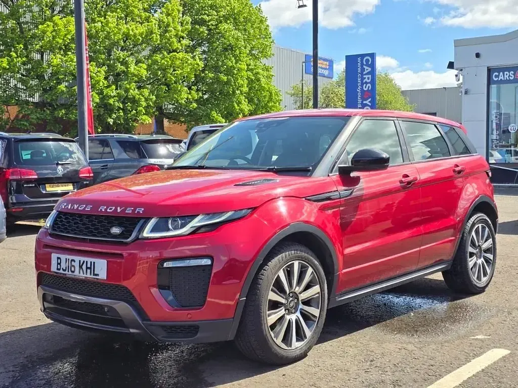 Używany Land Rover Range Rover evoque HSE Dynamic 180 KM (132 kW) 2016 Czerwony SUV