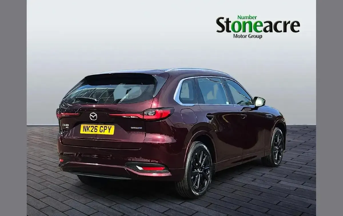 New Mazda CX-80 Homura-Line 327 HP (240 kW) 2026 Red SUV