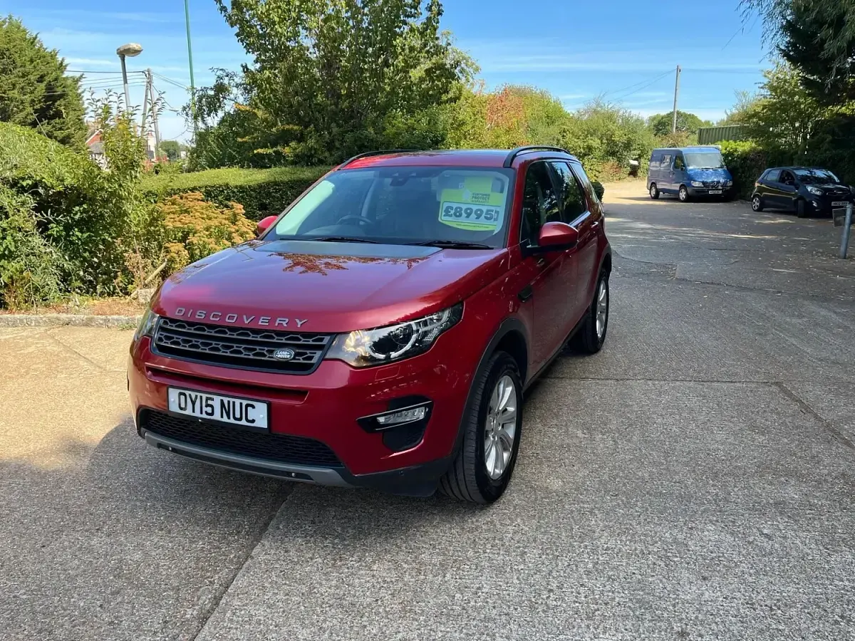 Used Land Rover Discovery Sport SE 2015 Red SUV