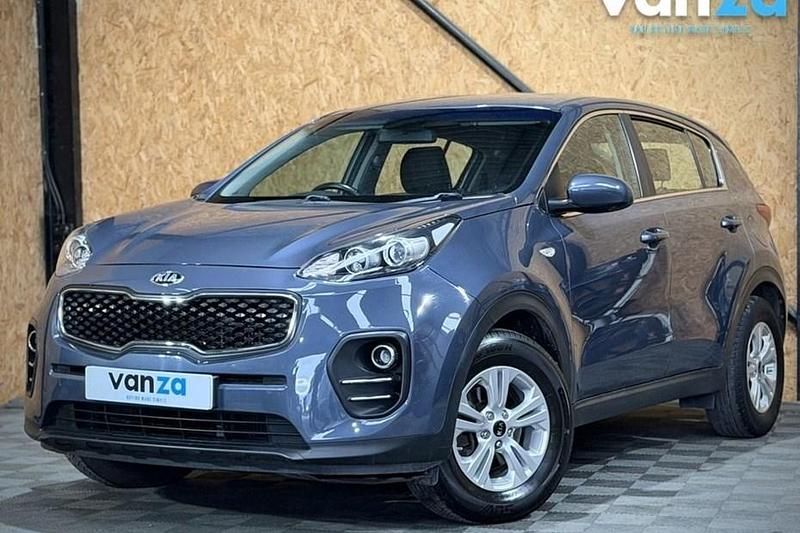 Used Kia Sportage 115 HP (84 kW) 2017 Blue SUV