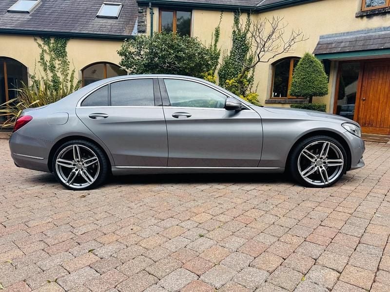 Silver Used 2014 Mercedes C220 Sedan | £6,995 (Fair price) - Image 1/4