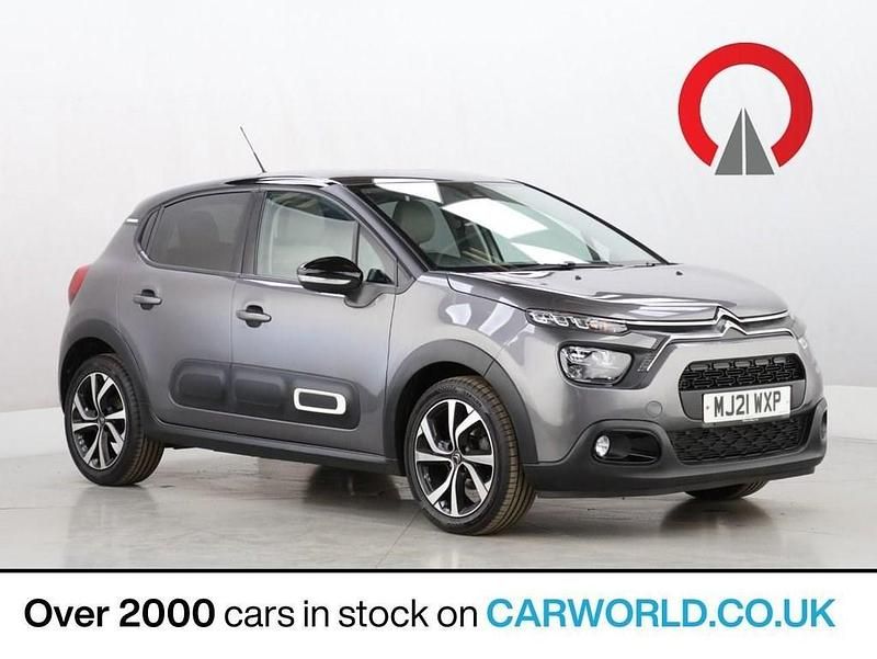 Grey Used 2021 Citroën C3 PureTech Hatchback | £7,006 (Fair price) - Image 1/3