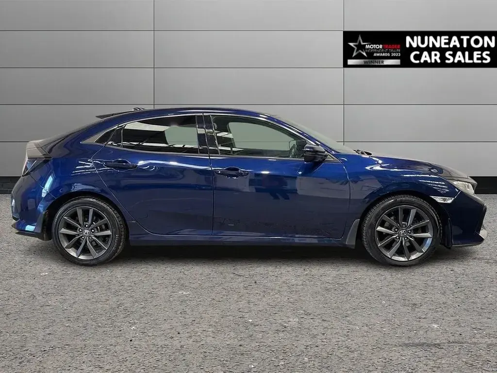 Used Honda Civic SR 120 HP (88 kW) 2020 Blue Hatchback