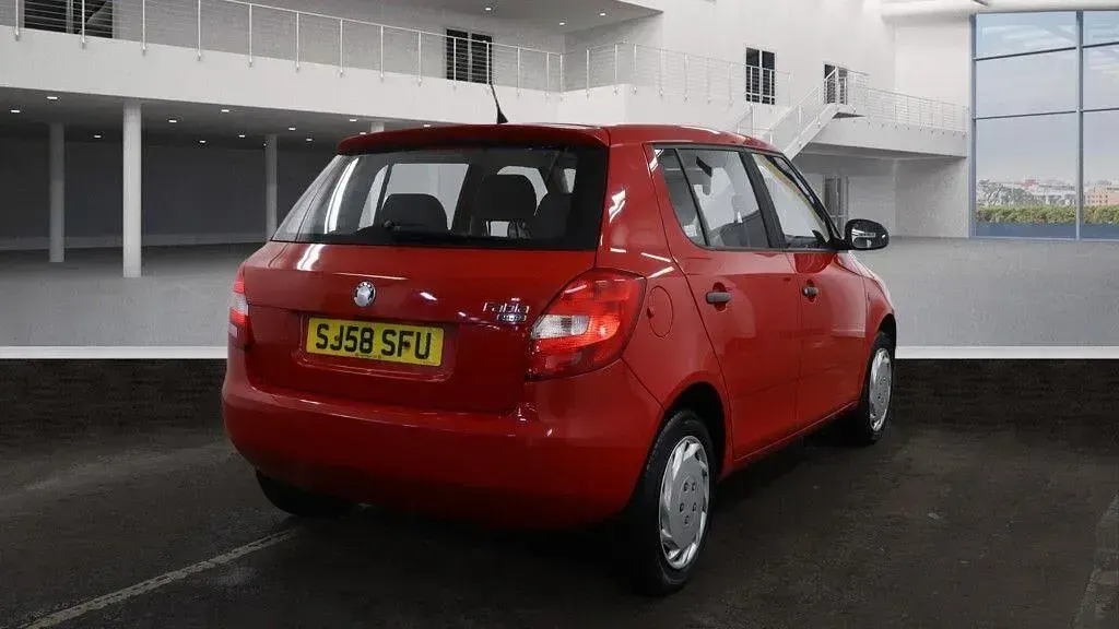Used Skoda Fabia 2008 Red Hatchback