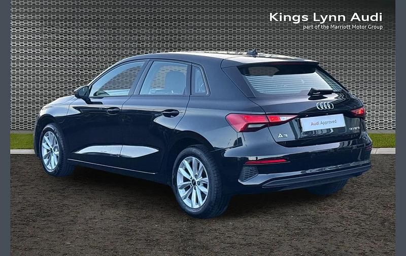 Used Audi A3 108 HP (79 kW) 2023 Black Hatchback