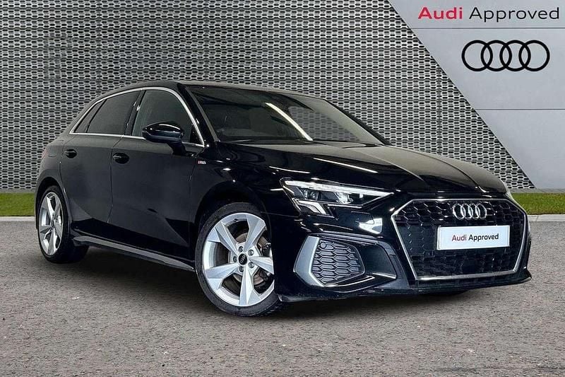 Black Used 2022 Audi A3 S-Line Hatchback | £22,995 (Fair price) - Image 1/3