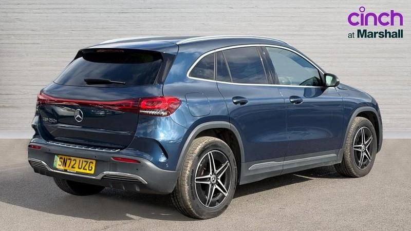 Used Mercedes EQA250+ AMG line 139 kW (190 HP) 2022 Blue SUV