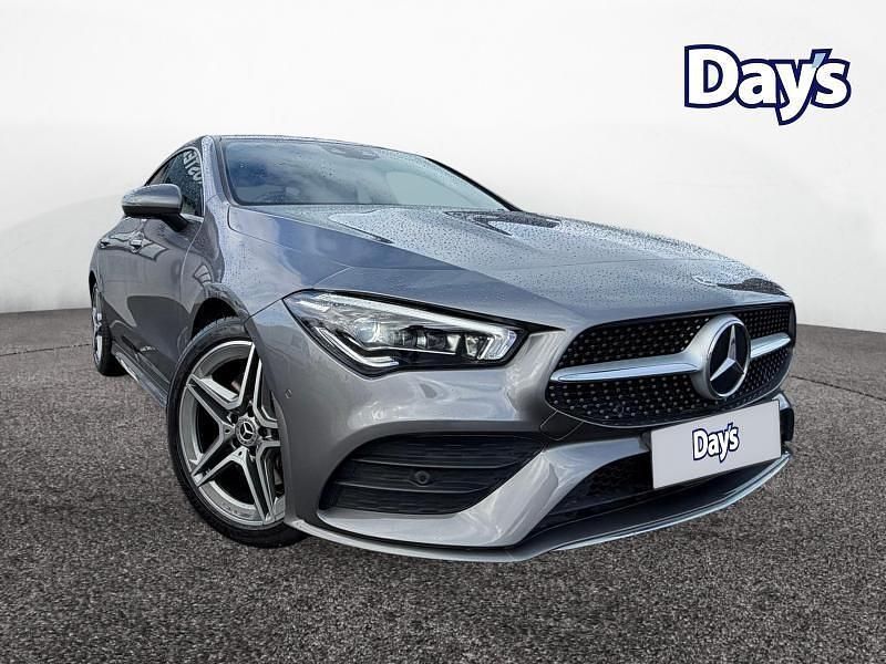 Used Mercedes CLA200 AMG Line Premium Plus 163 HP (119 kW) 2021 Grey Coupe