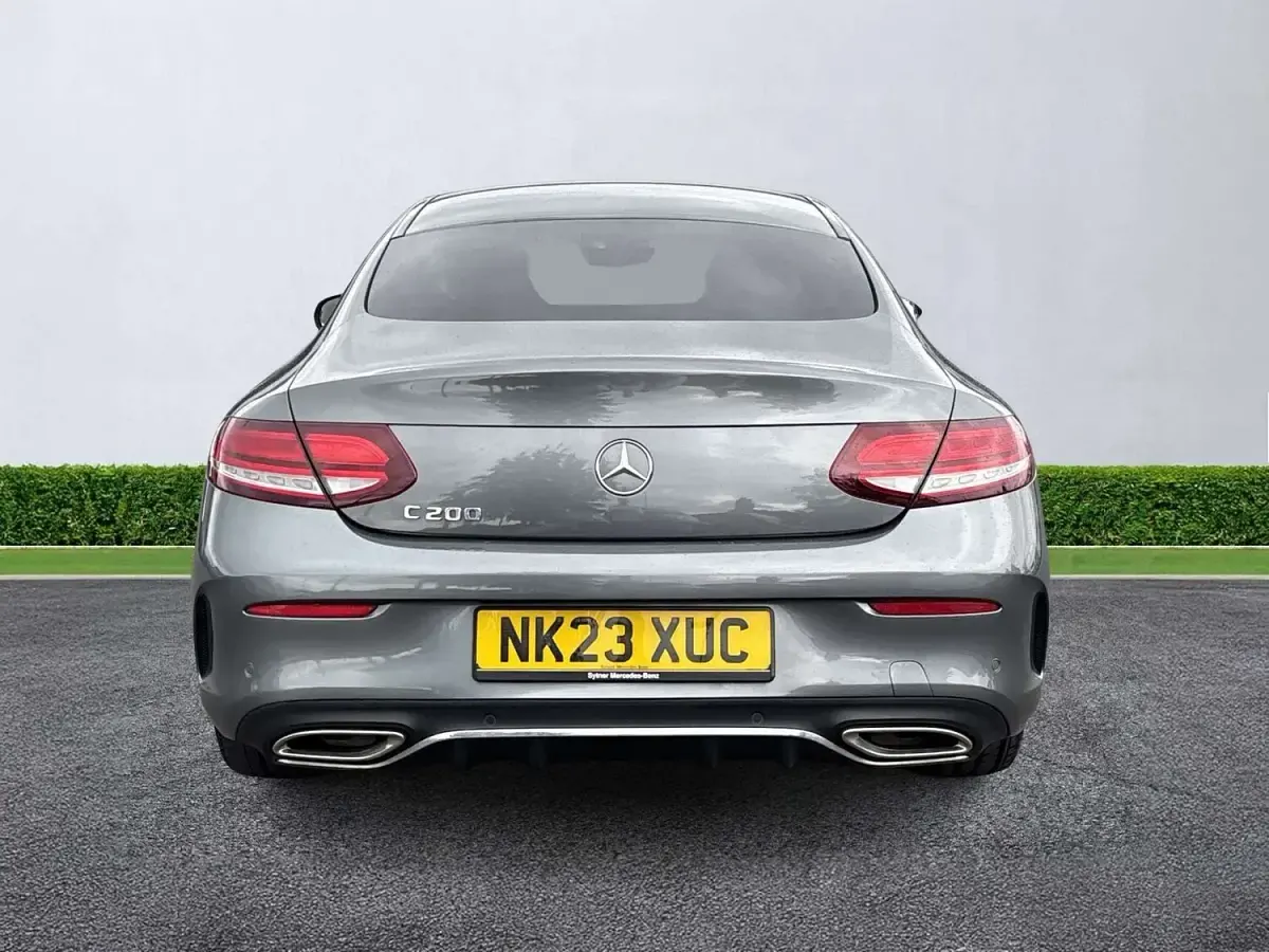 Used Mercedes C200 AMG line 2023 Grey Coupe