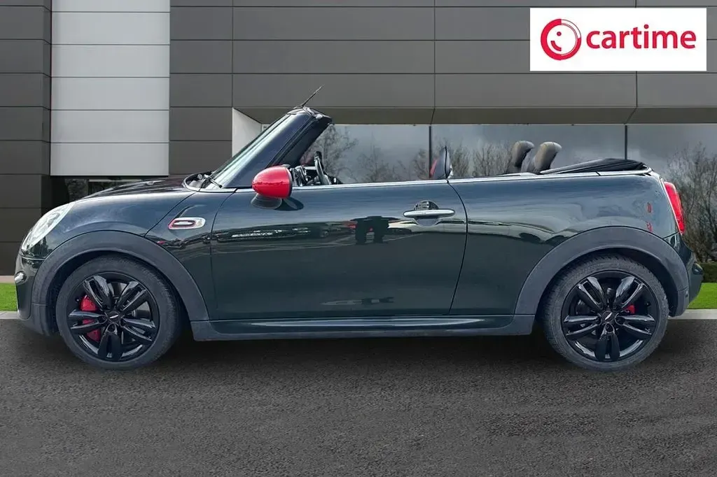 Used Mini John Cooper Works Cabriolet 231 HP (169 kW) 2017 Green Cabriolet