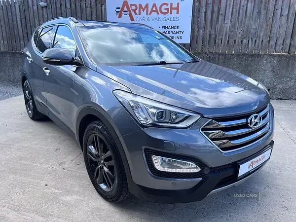 Used Hyundai Santa Fe Premium SE 190 HP (139 kW) 2014 Silver SUV
