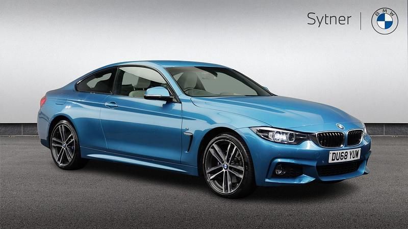 Blue Used 2018 BMW 420 M Sport Coupe | £17,000 (A bit pricey) - Image 1/4