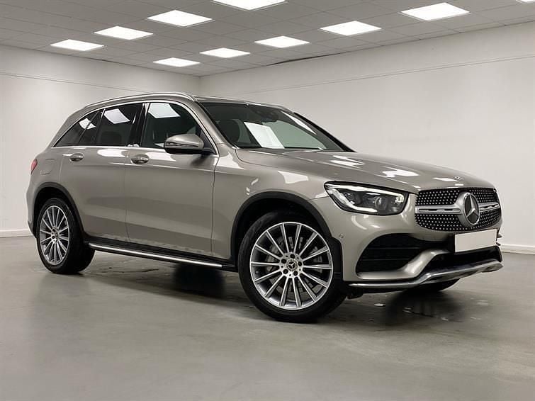 Silver Used 2020 Mercedes GLC220 AMG Line Premium Estate | £22,995 (Good price) - Image 1/4