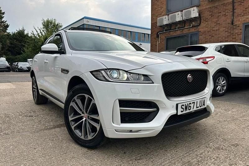 White Used 2018 Jaguar F-Pace R-Sport SUV | £15,990 (Good price) - Image 1/1