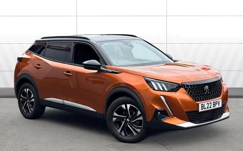Orange Used 2022 Peugeot 2008 GTi SUV | £15,207 (Good price) - Image 1/4