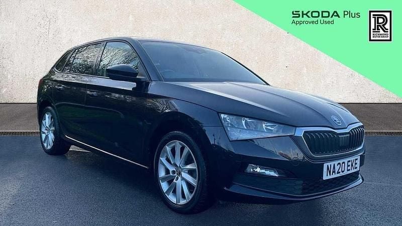 Black Used 2020 Skoda Scala SE L Hatchback | £12,255 (Fair price) - Image 1/3
