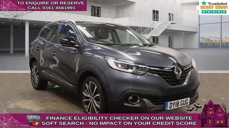 Grey Used 2018 Renault Kadjar Signature SUV | £7,970 (Good price) - Image 1/4