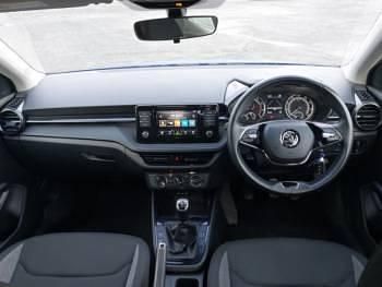 Used Skoda Fabia Comfort 110 HP (80 kW) 2022 Blue Hatchback