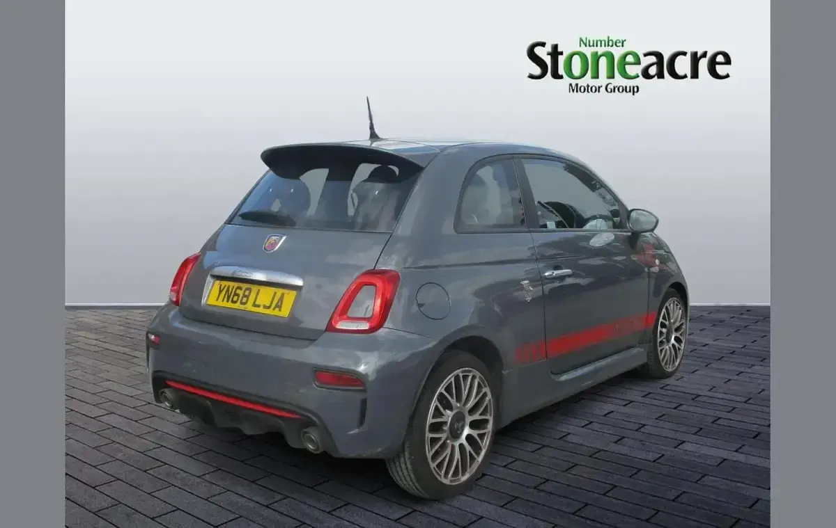 Used Abarth 595 145 HP (106 kW) 2018 Grey Hatchback
