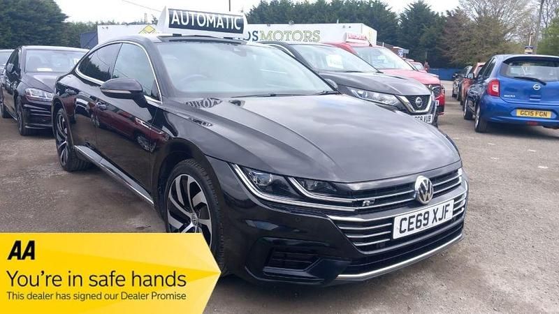 Used VW Arteon R-line 190 HP (139 kW) 2019 Black Hatchback
