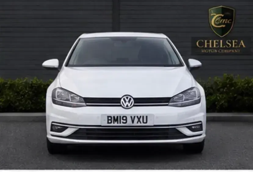 Used VW Golf VII Match 150 HP (110 kW) 2019 White Hatchback