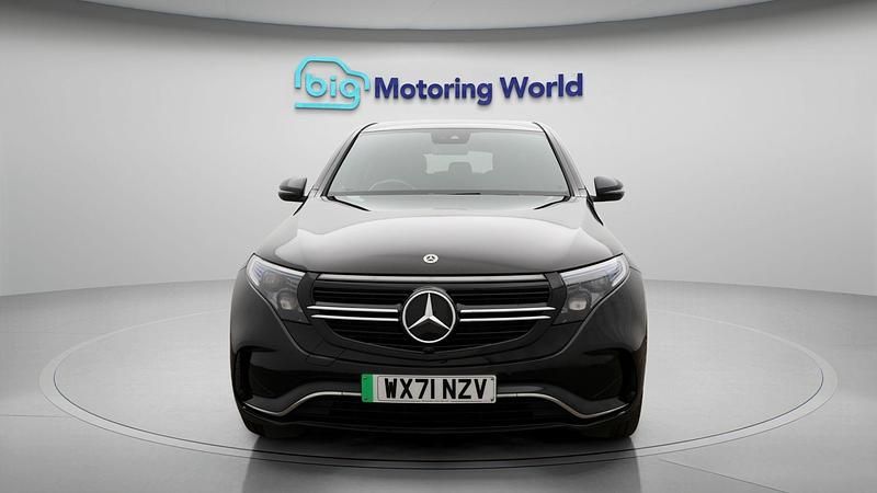 Used Mercedes EQC400 AMG line 300 kW (408 HP) 2021 Black SUV
