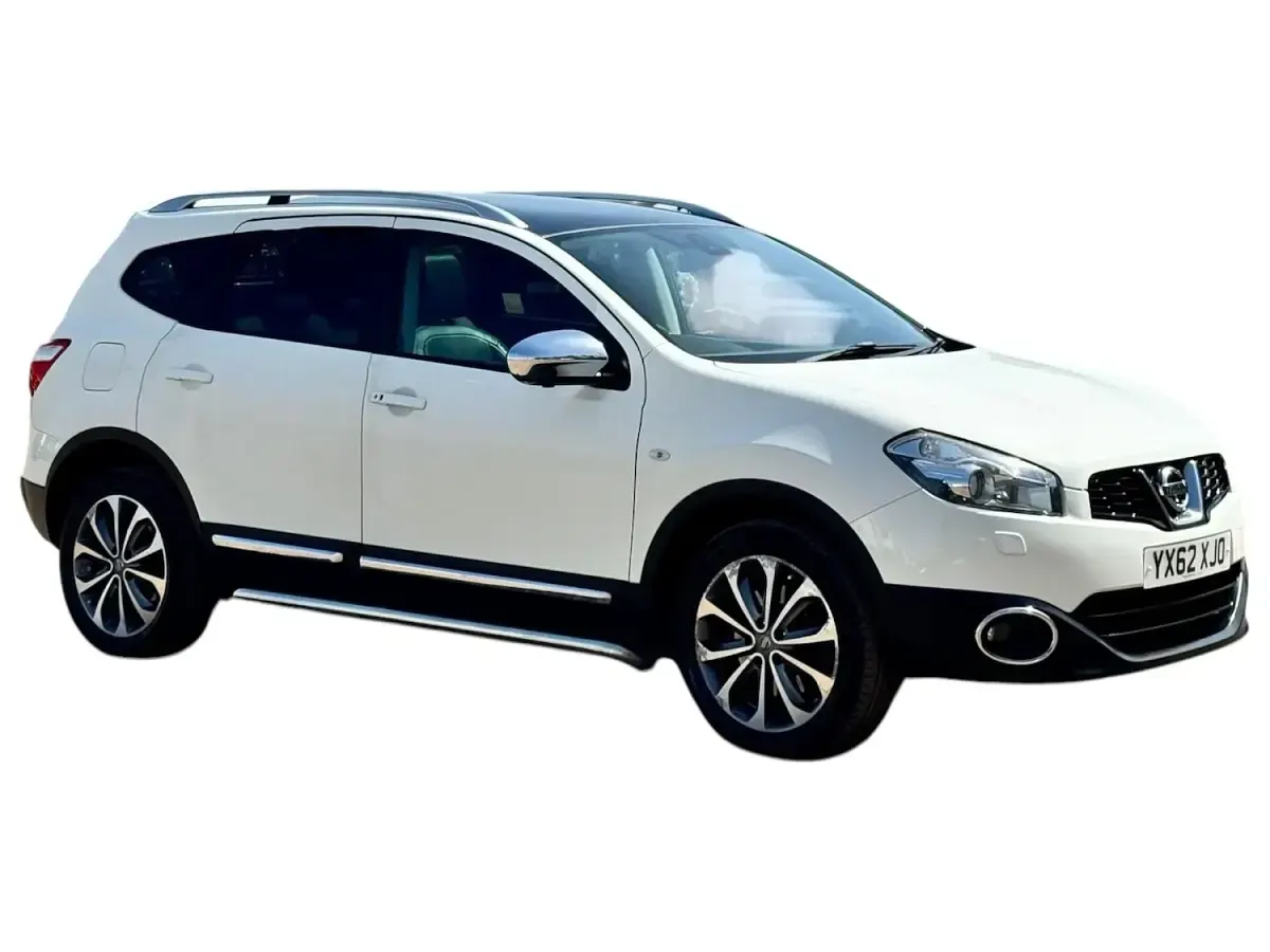 Used Nissan Qashqai +2 Tekna 130 HP (95 kW) 2012 White SUV