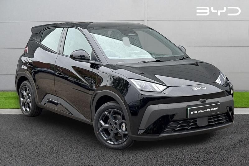 Black New 2025 BYD Dolphin Boost Hatchback | £19,606 (Good price) - Image 1/4