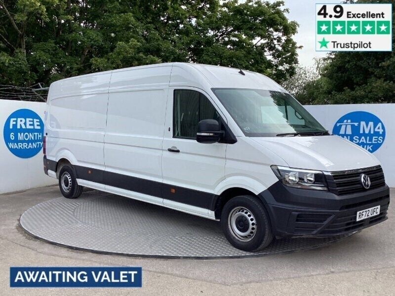 White Used 2023 VW Crafter Trendline Van | £25,995 - Image 1/4