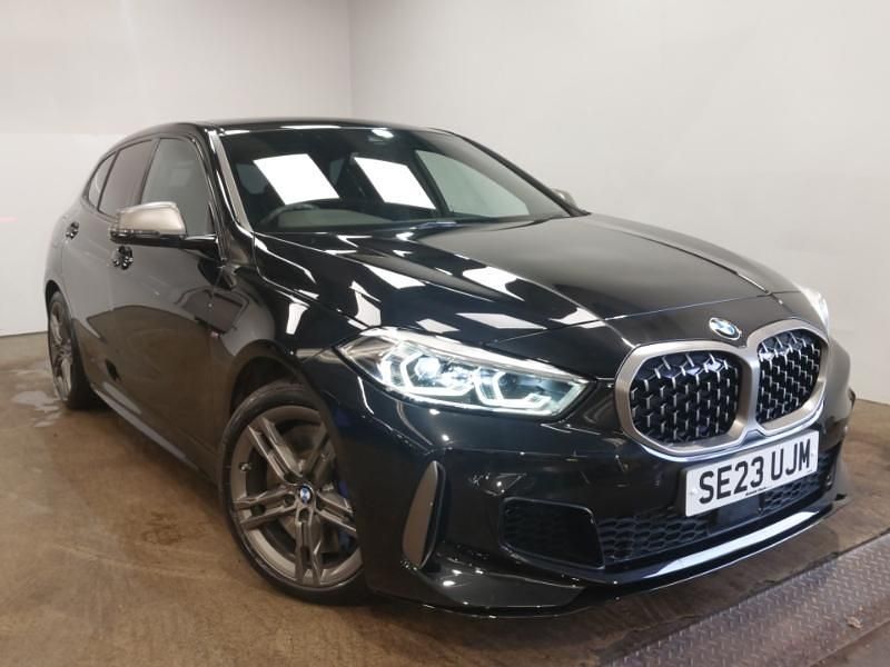 Black Used 2023 BMW M135 Comfort Edition Hatchback | £29,698 (Fair price) - Image 1/4