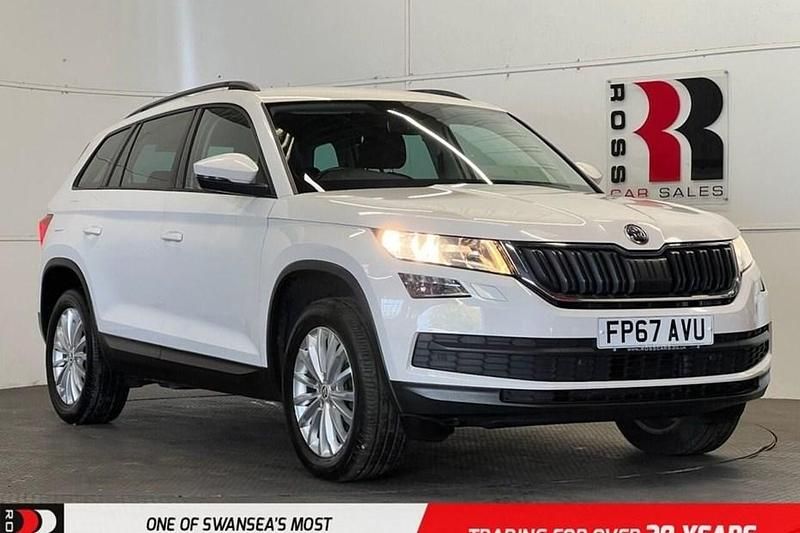 White Used 2017 Skoda Kodiaq SE SUV | £11,695 (A bit pricey) - Image 1/1