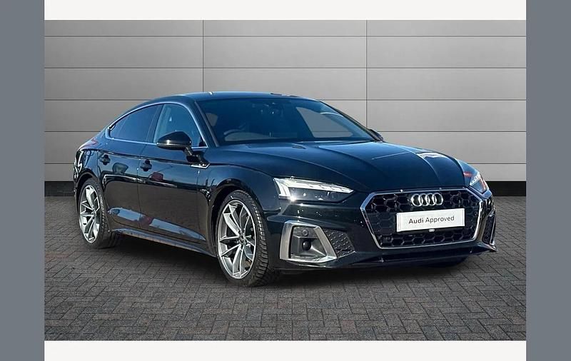 Used Audi A5 Sportback S-Line 163 HP (119 kW) 2023 Black Hatchback